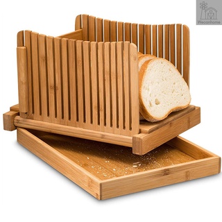 Dụng Cụ Cắt Bánh Mì Bằng Tre Có Thể Điều Chỉnh Và Gấp Gọn Tiện Dụng Cho Gia Đình