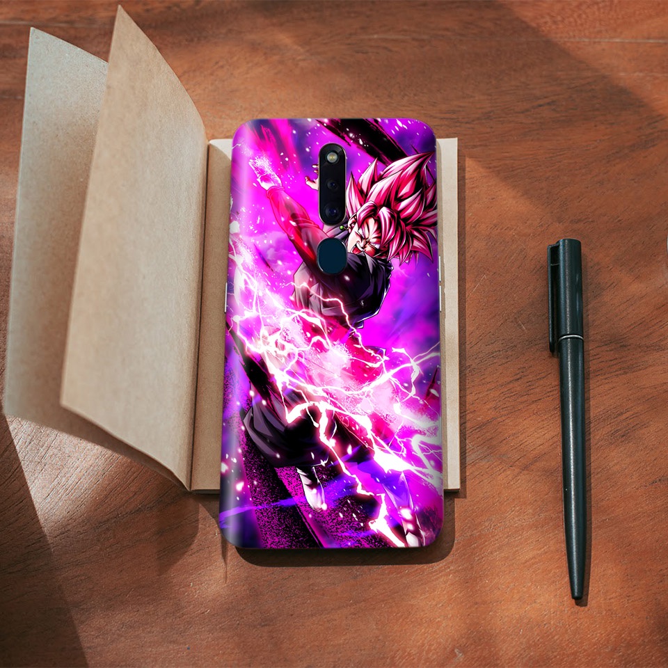 Miếng Dán Skin Điện Thoại In Hình Black Goku 2 - Dragon Ball Cho Ip X/ XS/ 11/ 11 Pro Max/ 12 Và Các Dòng Máy Android
