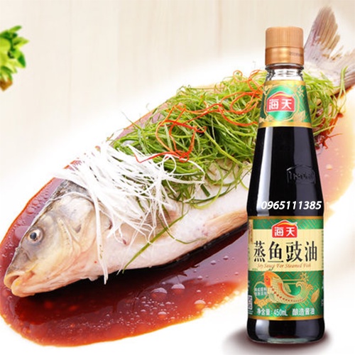 Xì Dầu Hấp Cá Hải Thiên 450ml