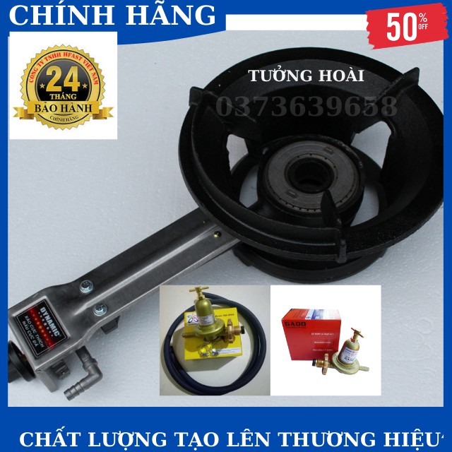 [ Hàng Chính Hãng ] Bếp ga công nghiệp DYNAMIC 6A + Bộ van dây cao cấp hàng quốc-BẢO HÀNH 12 THÁNG