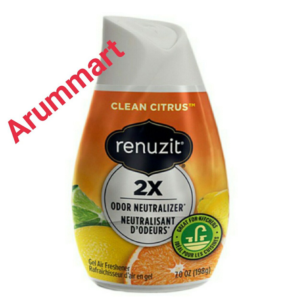 Sáp thơm phòng Renuzit Clean Citrus - Mỹ - 198g