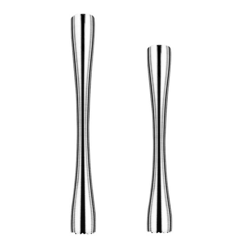 R * Cocktail Muddler Nghiền Popsicle Thép không gỉ Máy nghiền trái cây Thanh Dụng cụ làm tại nhà Coc
