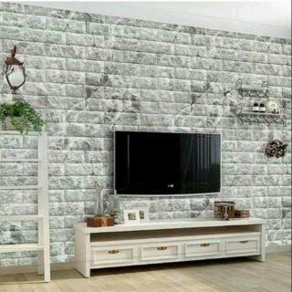 10 Tấm Xốp dán tường giả đá hàng loại 1 kt 70x77.