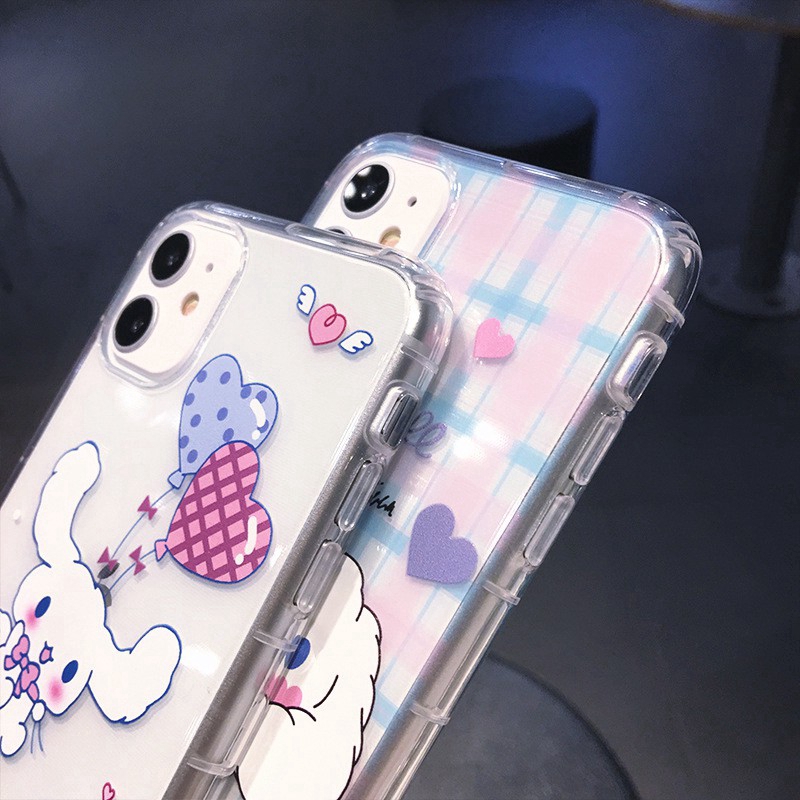 Ốp điện thoại TPU hoạt hình cho Iphone 11 Pro Max 12mini 12 Pro Max 7plus 8plus 6plus 6 6s 7 8 Plus X Xr Xs Max Se 2020 | BigBuy360 - bigbuy360.vn