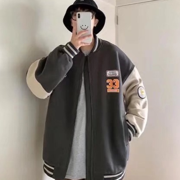 Áo khoác bóng chày thời trang dành cho cả nam và nữ
