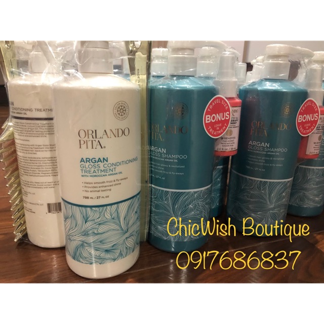 Dầu gội Argan - Orlando Pita