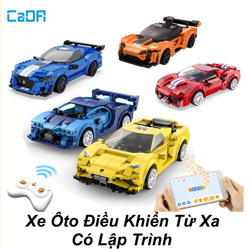 Lego oto technic điều khiển từ xa có lập trình Cada tương thích lego 9686 được bảo hành 1:1