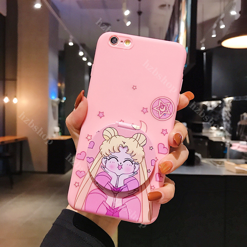 SAILOR MOON Ốp Lưng Mềm Tráng Gương In Hình Thủy Thủ Mặt Trăng Cho Huawei Nova 6se 7i Nova 5t 5 Pro Nova 3i 3e 3 4 Nova 2i 2lite