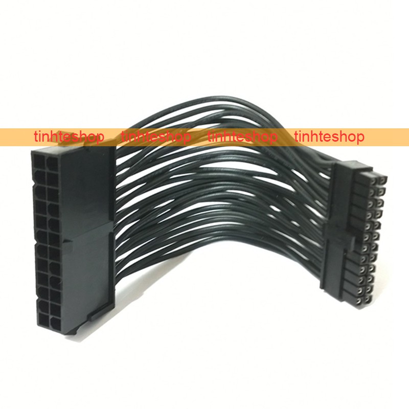 Dây cáp đổi nguồn 24PIN ATX PSU Female ra 24PIN mini Male cho máy PC đồng bộ HP HP-24M-24S.v.v. 10Cm