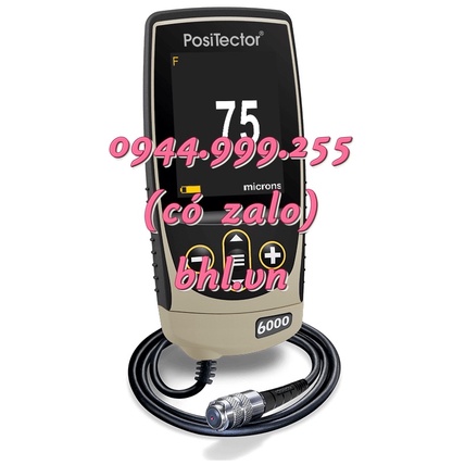 N3: Máy đo độ dày lớp sơn, phủ DeFelsko PosiTector 6000 N3 (0 – 1500 µm, không từ tính, vẽ đồ thị) Defelsko Mỹ
