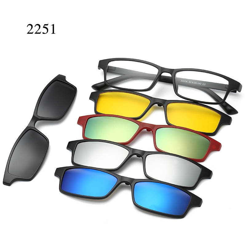 Kính mát thay đổi tròng nam châm cho nam và nữ