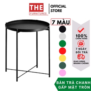 Bàn Trà Chanh Khung Sắt Gấp Gọn cho quán Trà Chanh, Cafe,Quán Nước Vỉa Hè