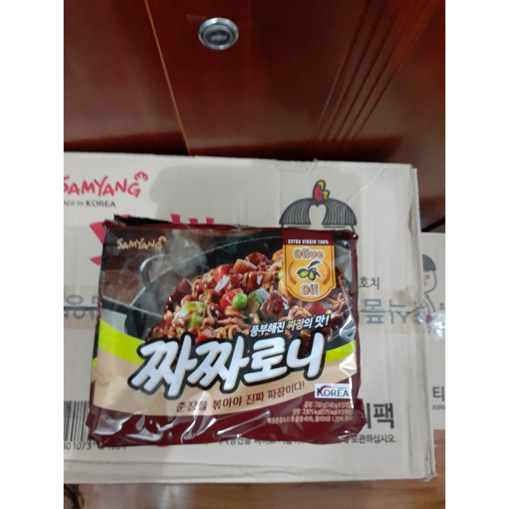 Combo 10 Gói Mì Trộn Tương Đen Samyang Vị Olive - Hàn Quốc | BigBuy360 - bigbuy360.vn