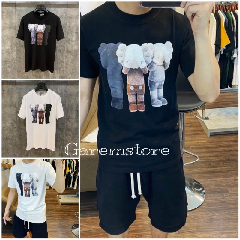 ( Hot Trend Mới Về ) Áo Phông Gấu TEDDY In 3D Nam Nữ Cotton Hàn Mềm Mịn Mặc Cực Thích Fom Tay Lỡ Cá Tính