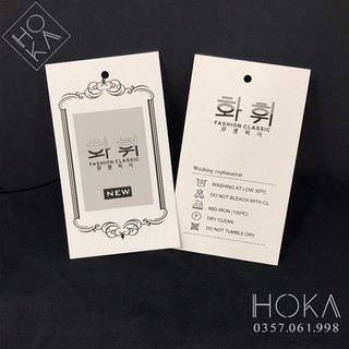 Tag mác quần áo cao cấp - CÓ SẴN