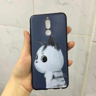 ốp lưng Huawei nova 2i Hình chú mèo dễ thương