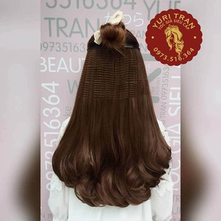 Kẹp xoăn lọn đuôi vừa