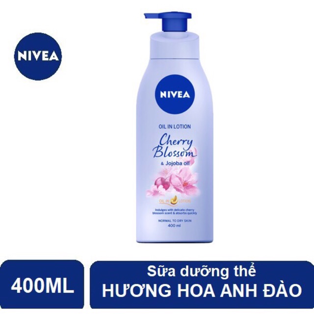 Sữa dưỡng thể Nivea hương hoa Anh Đào