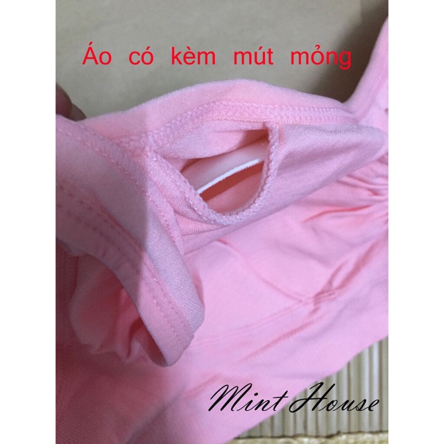Áo Lót Bầu Và Cho Con Bú Chống Chảy Xệ( 3 Sz M,L,XL)