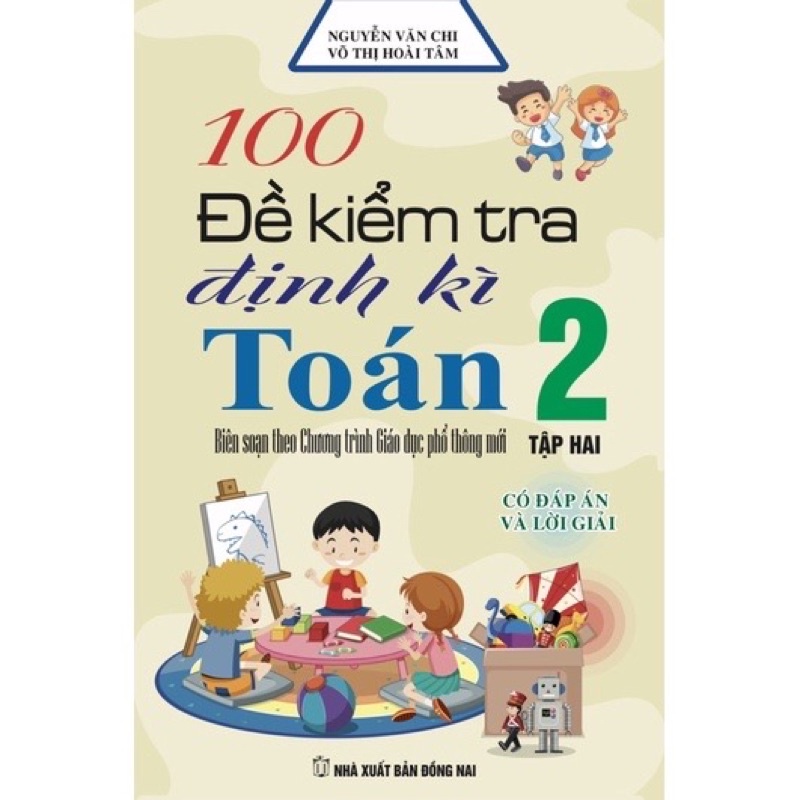 Sách -  100 Đề Kiểm Tra Định Kì Toán 2