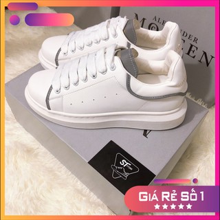 [Thanh Lý Xả kho] Giày Mc Queen Phản Quang Siêu Đẹp Tặng Tất Hộp Bill, Lọ Vệ Sinh Giầy Cao Cấp