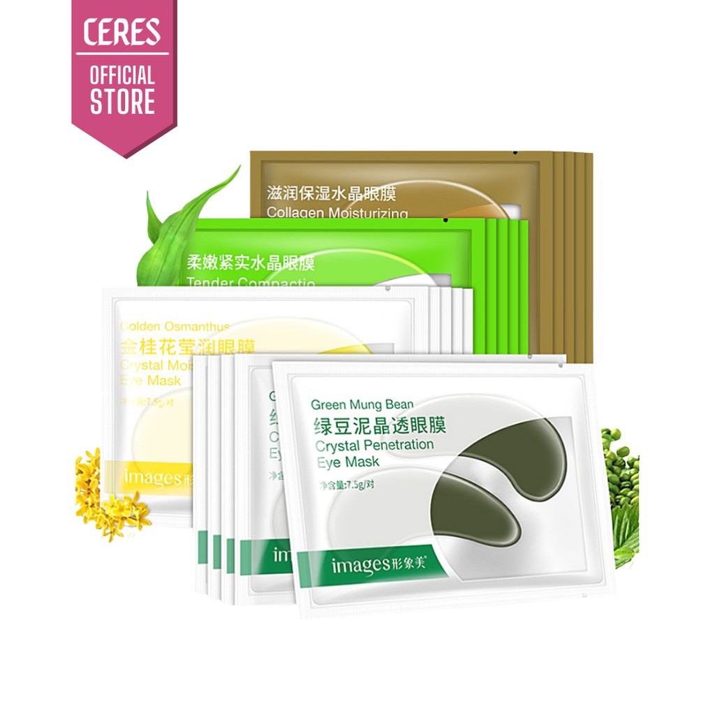 Mặt nạ dưỡng mắt images- mask ngủ cho mắt collagen dưỡng ẩm mờ thâm