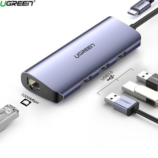 BỘ CHIA USB TYPE C 5IN1 UGREEN 60717