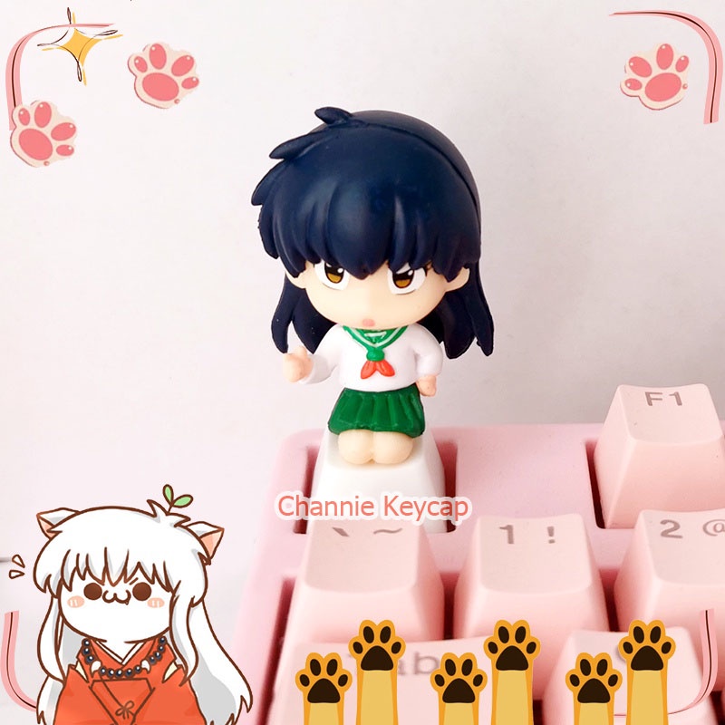 Keycap anime hoạt hình dễ thương R4 PBT