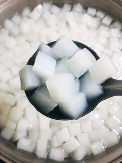Thạch dừa thô
