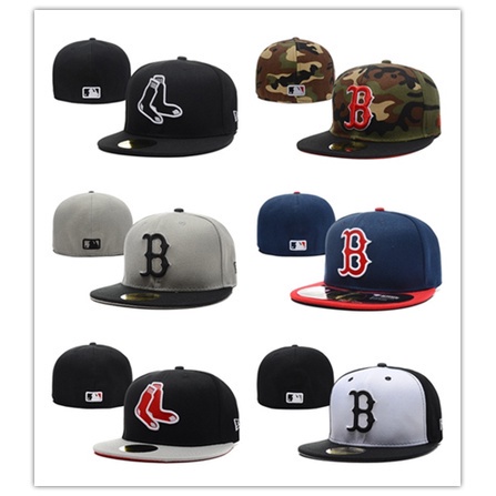 Nón Lưỡi Trai Thời Trang Hip Hop 2022 New ML_B Boston 59FIFTY