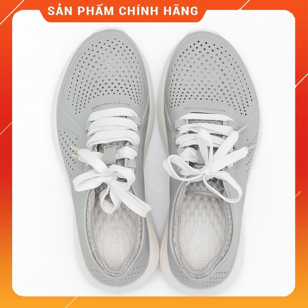 Giày Nhựa Cross LiteRide Chống Nước Kiểu Dáng Thời Trang Màu Ghi Siêu Hot