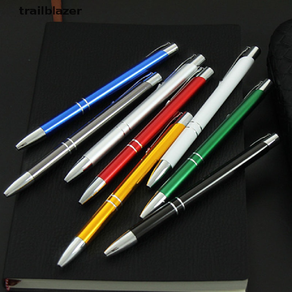 trailblazer metal Housing Ballpoint Pens Office School Stationery Retractable Ball Point Pen UIO