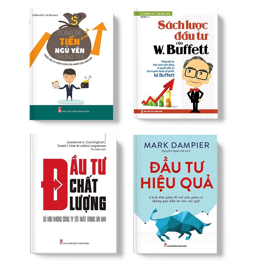 Sách: Combo Sách Nhà Đầu Tư Thông Minh
