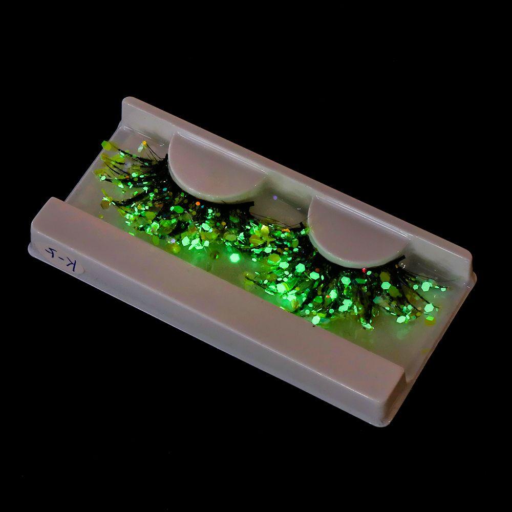 Lông Mi Giả 3D Lấp Lánh Tự Nhiên Phong Cách Âu Mỹ