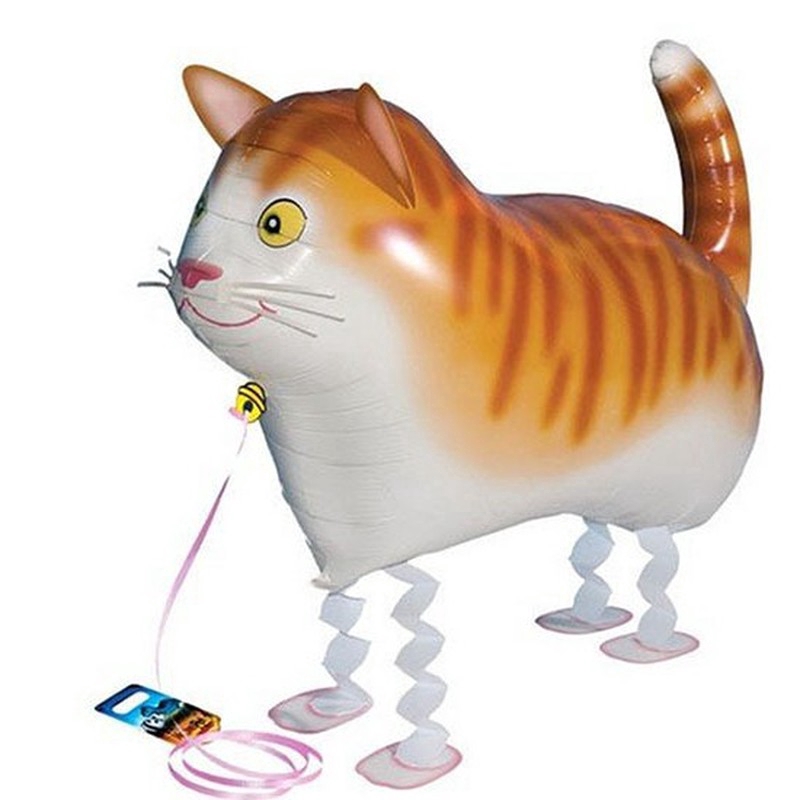 Bong Bóng Khí Heli Hình Động Vật Đang Đi Bộ