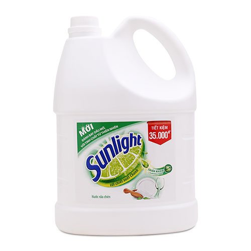 Nước rửa chén/ bát Sunlight 3,8 kg Can