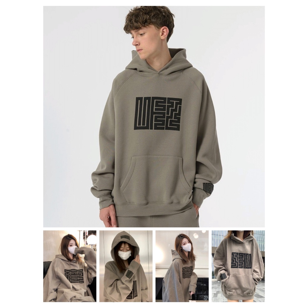Áo khoác Hoodie Cặp Đôi Nam Nữ chất Thun Nỉ logo in hình mê cung siêu hot UTLDhoodie134
