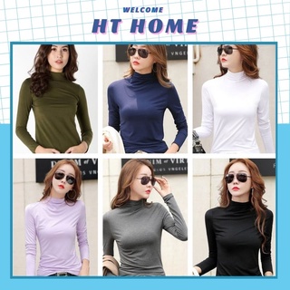 Áo giữ nhiệt nữ thu đông nhiều màu - Áo thun giữ nhiệt thu đông nữ dài tay ht_home_official