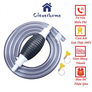 Ống hút xăng dầu chất lỏng bóp tay 1m