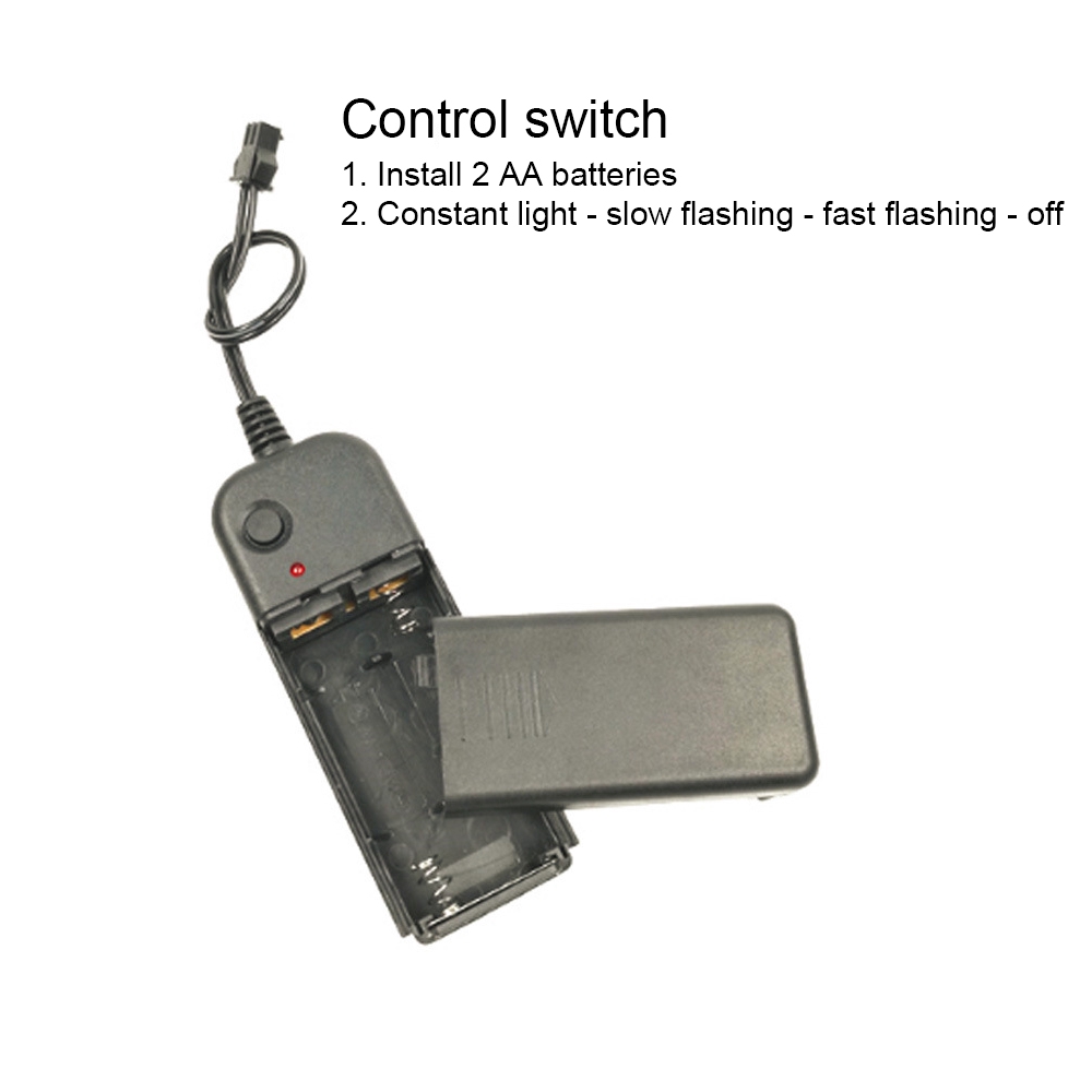 Hot Halloween Carnival Glowing Line Cold Light LED Glowing Mask Party Fancy Dress Party Decorative Mask ICEBEAR | BigBuy360 - bigbuy360.vn