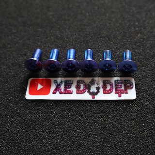 Ốc lòng đĩa 6li1 đầu âm combo 6 con