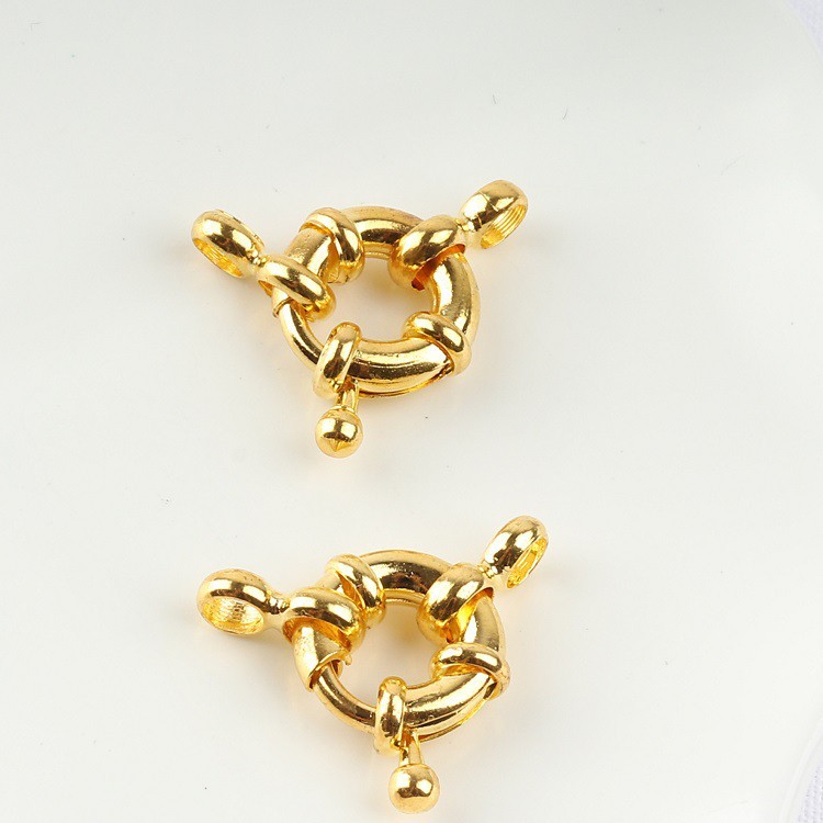 [K6C] Phụ kiện trang sức (DIY)-Khóa Vô lăng thuyền làm vòng cổ vòng tay 9-15mm