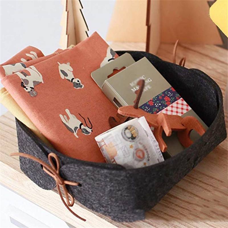 1 hộp đựng đồ để bàn chống sốc kiểu dáng đơn giản