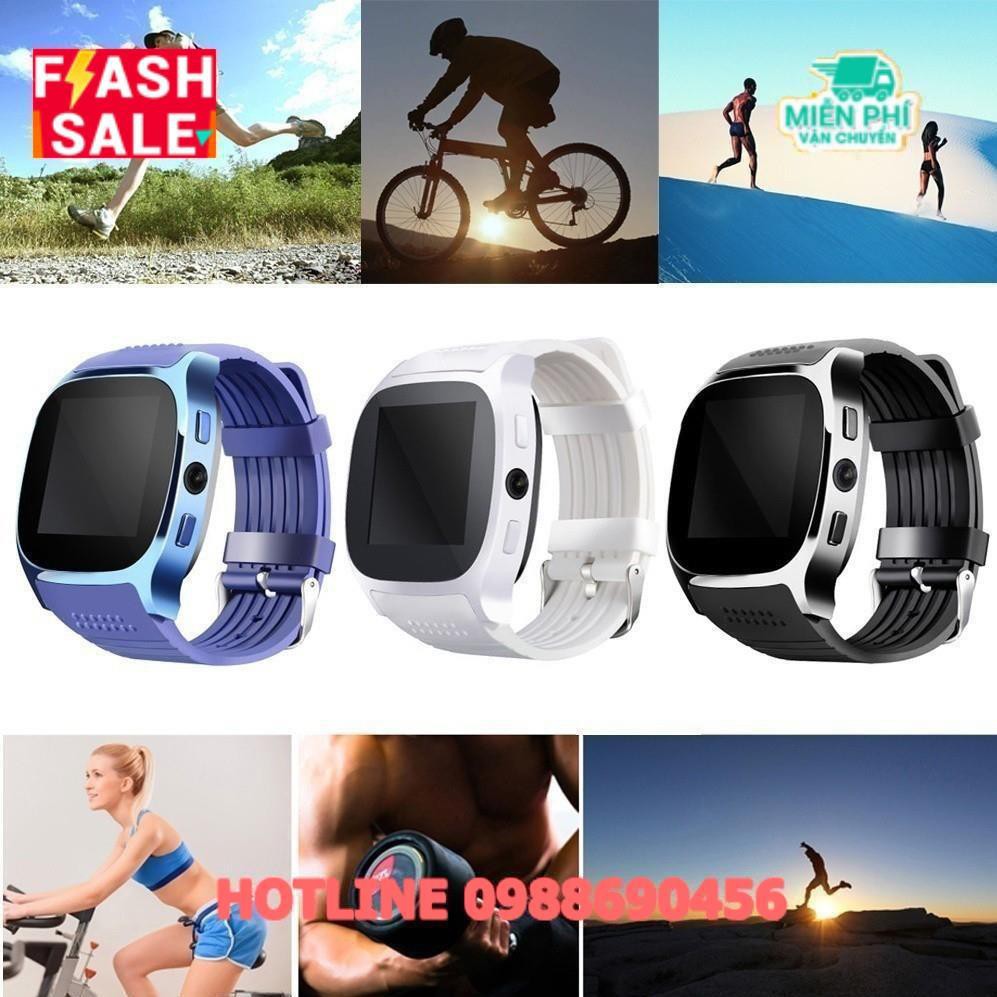 Đồng hồ đeo tay thông minh T8 màn hình cảm ứng 1.54&quot; hỗ trợ chức năng Bluetooth chất lượng cao