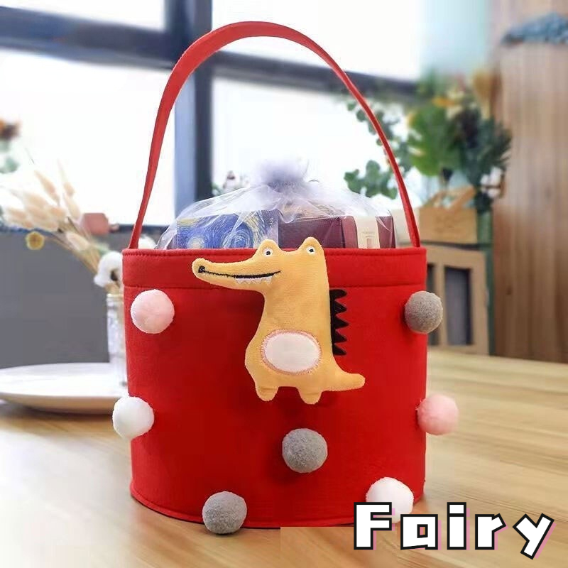 Túi Đựng Đồ Đa Năng Dạng Gập Họa Tiết Hoạt Hình Dễ Thương Cho Bé