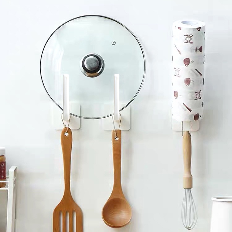 Giá gắn tường treo cuộn khăn giấy đa năng cho nhà bếp