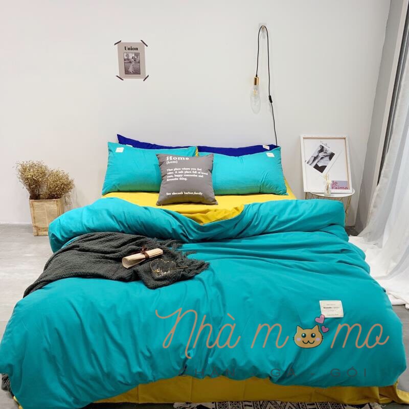 [COTTON TICI - NỆM CAO DƯỚI 23CM] Bộ Chăn Ga gối Cotton Tici Siêu Mịn Mát HOT TREND 2020 - Nha_momo (CHAT CHỌN MẪU) | BigBuy360 - bigbuy360.vn