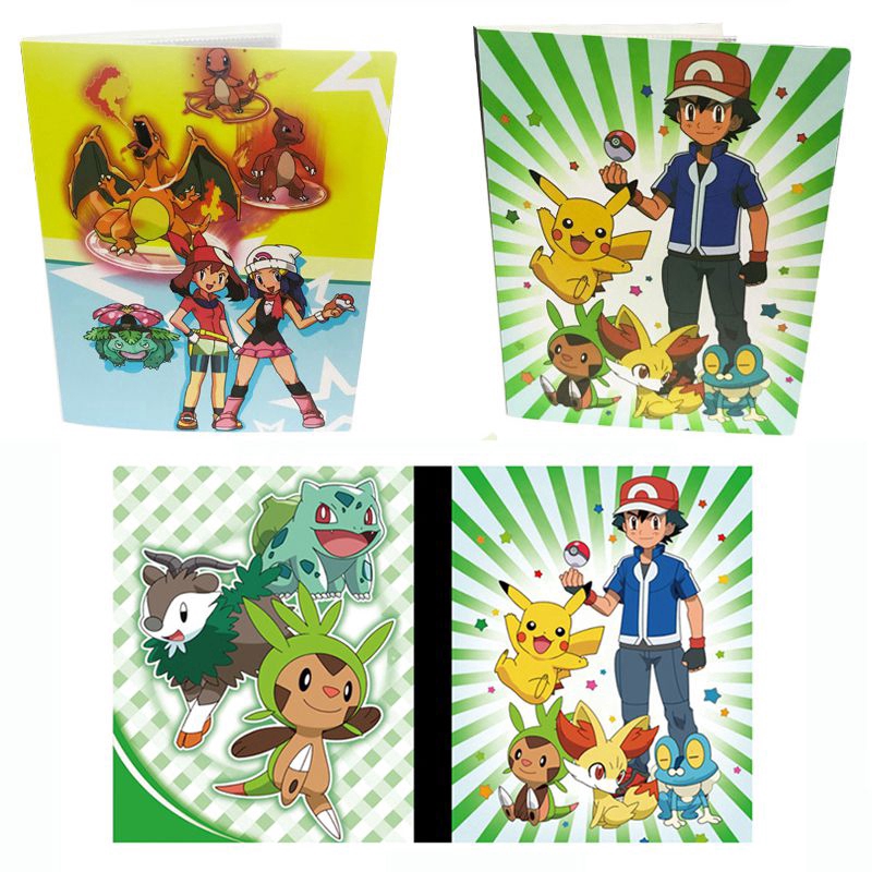 Cuốn Album Đựng Thẻ Pokemon Bằng Nhựa PVC 240 Ngăn