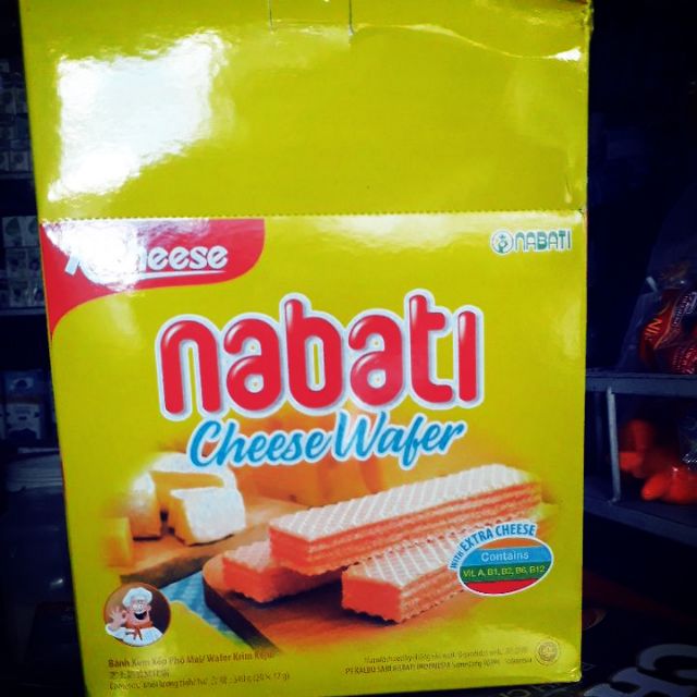 Bánh Xốp Phô Mai Nabati Hộp 340G