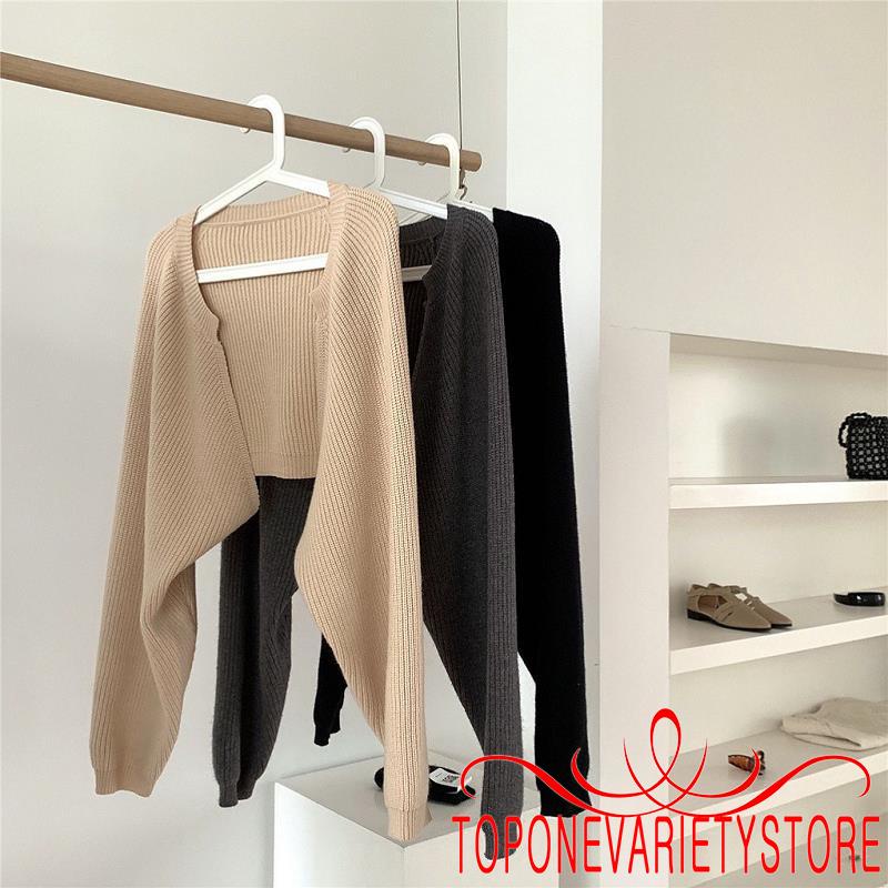 Áo Khoác Cardigan Dệt Kim Tay Dài Thời Trang Cho Nữ | BigBuy360 - bigbuy360.vn